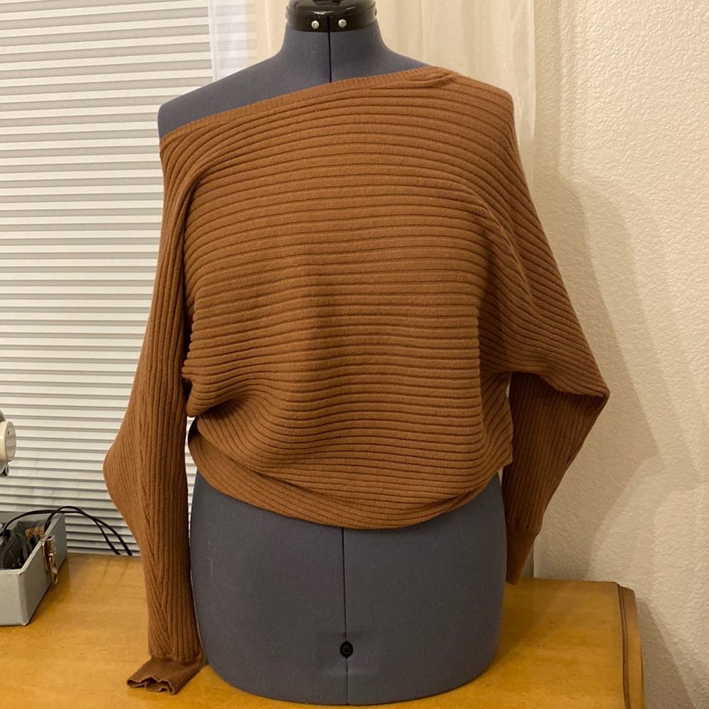 BKE Ribbed Pullover Sweater